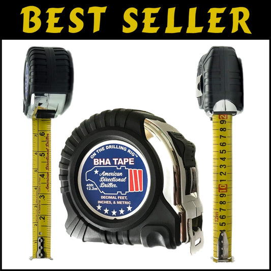 Class II 40-Foot Tape Measure - Rugged Design with Dual Imperial/Metric Scales