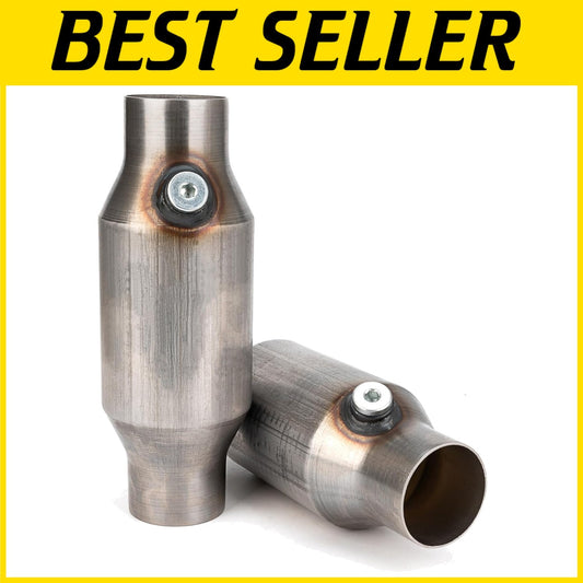 EPA Compliant 2.5-Inch Catalytic Converter - Factory Tested Direct Replacement