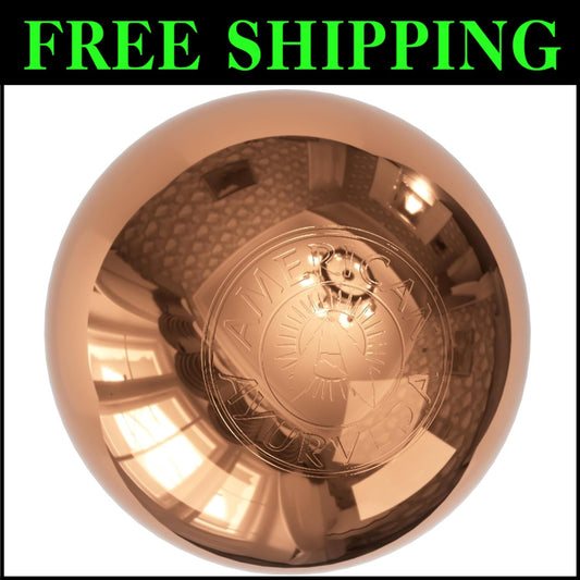 Handcrafted 3-Inch Copper Energy Sphere - Enhance Meditation & Mental Clarity