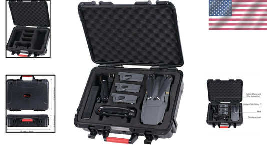 Lightweight Waterproof Drone Case for Mavic Platinum/Pro - 10.2L Capacity