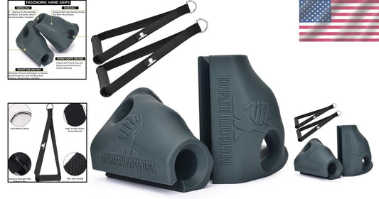 Customizable Silicone Grip Handles for Arm Wrestling & Strength Training