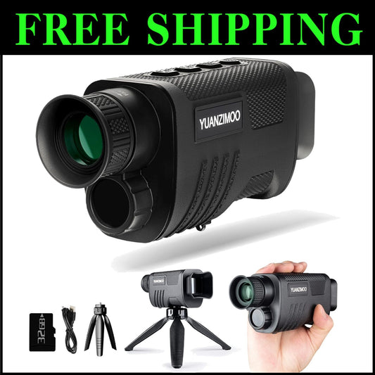 Compact 850nm Infrared Monocular for Hunting and Outdoor Wildlife Viewing