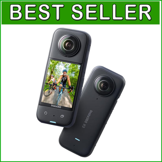X3 360 Action Camera: Stunning 5.7K Video, AI Editing & Live Streaming