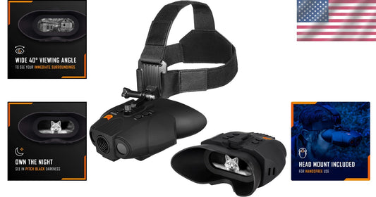 Lightweight Night Vision Goggles with Dovetail Mount - Ideal for Tactical Use