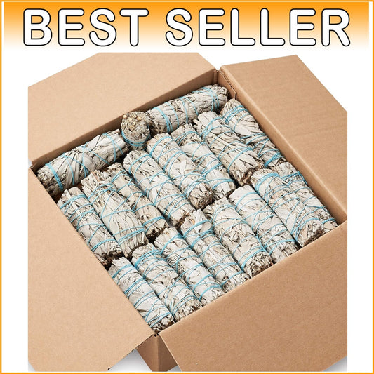 Wholesale White Sage Smudge Sticks - 50 Pieces for Positive Energy Rituals