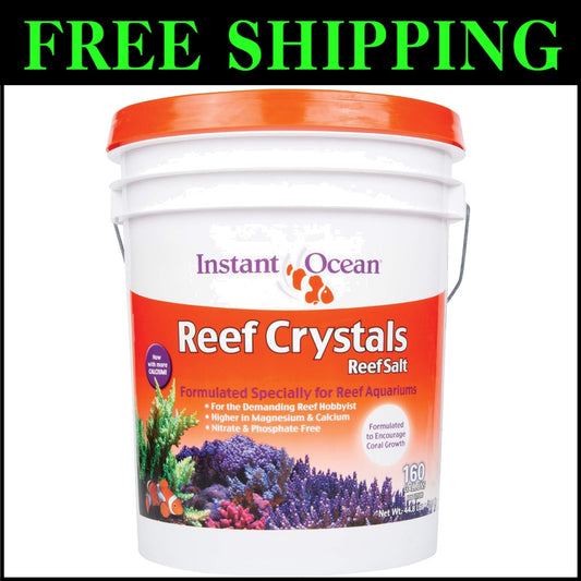 Premium Reef Crystals Salt - Detoxifying Formula for Healthy Aquatic Ecosystems