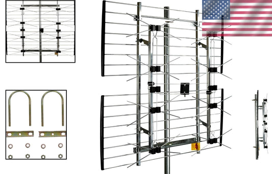 EXTREMEtenna Long Range Outdoor TV Antenna - 80 Mile Multi-Directional Receiver