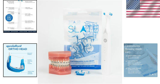 Electric Flosser: Award-Winning 3-in-1 Braces Care Kit for All Ages