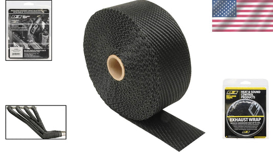 DEI Lava Rock Exhaust Wrap - 2" x 25' with 2500°F Heat Resistance for Peak Power