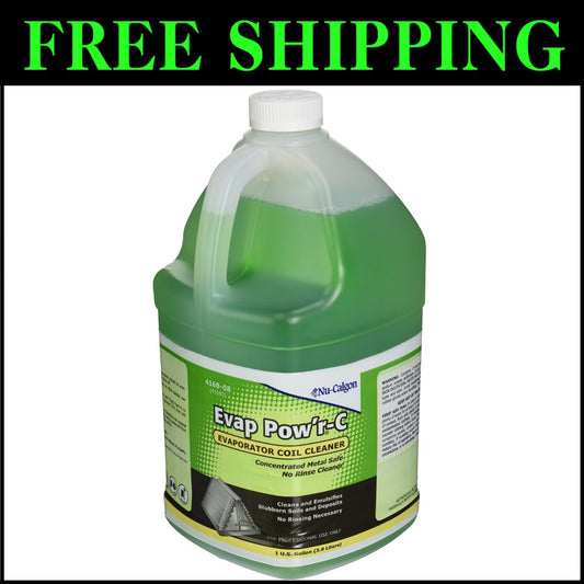 Nu-Calgon 1-Gallon Evaporator Coil Cleaner - Safe & Highly Concentrated