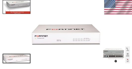 FortiGate-60F Firewall - 10 Gigabit Ethernet Ports, Advanced Security Solution