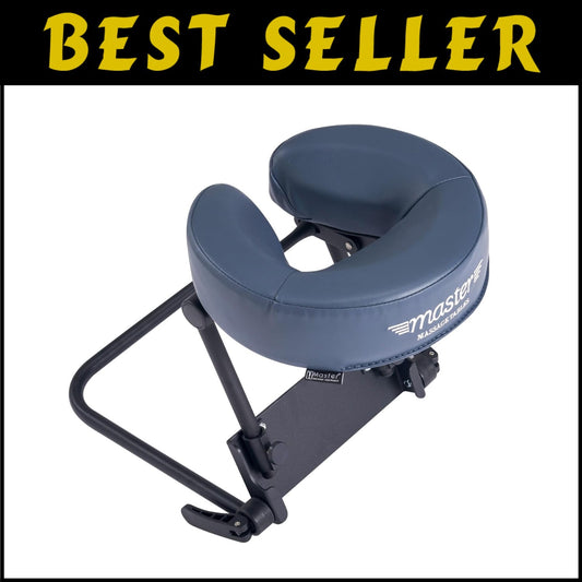 Portable Adjustable Mattress Massage Kit with Comfort Face Cushion - Royal Blue