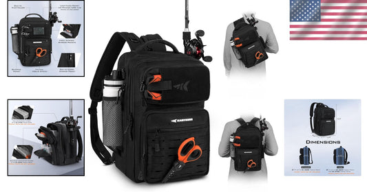 Lightweight Tactical Fishing Sling Bag: Durable Backpack for Adventurous Anglers
