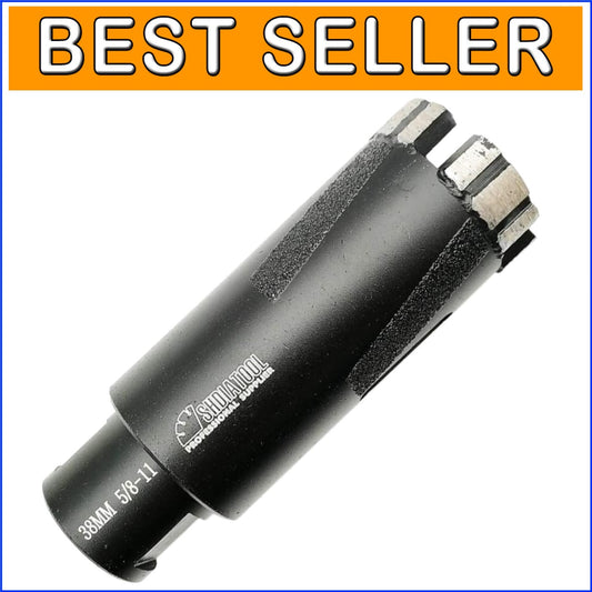 1-1/2 Inch Diamond Core Bit for Granite, Marble & Concrete - Laser Welded
