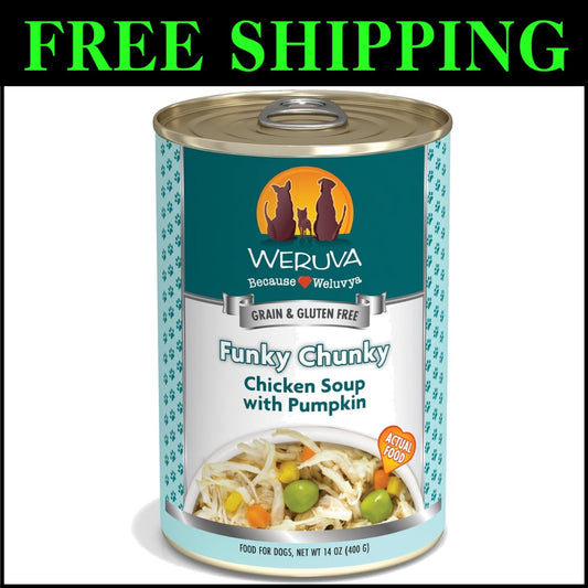 Artisan Funky Chunky Chicken Soup with Nutrient-rich Veggies - 12 Cans, 14oz
