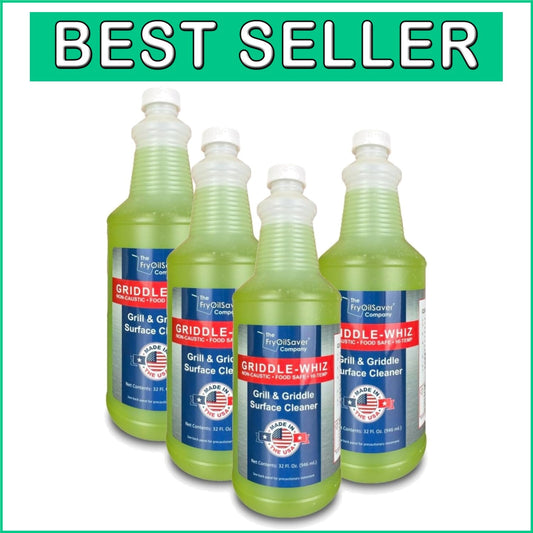 Fast-Acting Grill & Griddle Cleaner - Pack of 4 | Effortless Grease Removal