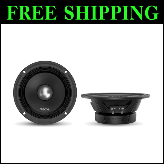 Dynamic 6.5-Inch Car Speakers Pair - 600W Max Output for Superior Sound Quality