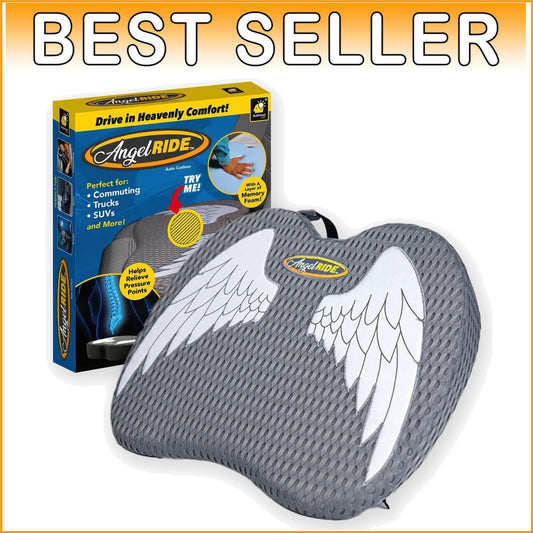 Advanced Memory Foam Seat Cushion – Promotes Posture & Comfort on the Road