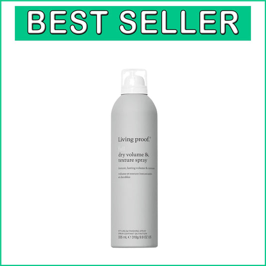 Full Dry Volume & Texture Spray - Mint Scented Heat Protector for Fine Hair