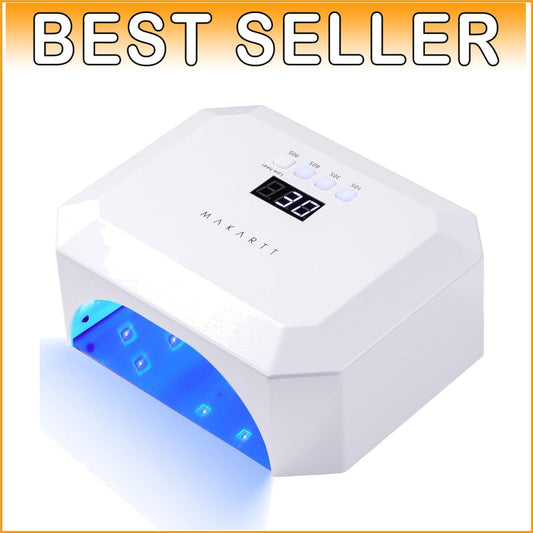 All-in-One Cordless UV LED Nail Curing Lamp with Auto Sensor & Detachable Base