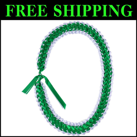 Customizable Graduation Necklace Leis – Elegant Class of 2025 Ribbons with Style