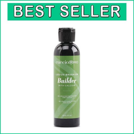 4 oz Pro Builder Gel - Glossy Finish, LED & UV Compatible, Long-Lasting Care