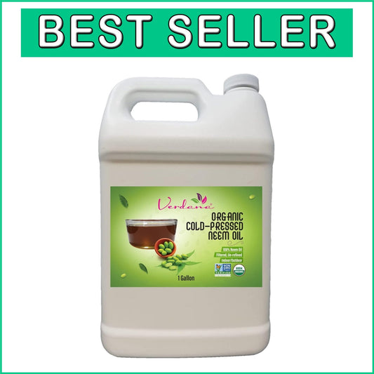Multi-Purpose 1 Gallon Neem Oil - Perfect for Plants, Beauty & Soap Crafting
