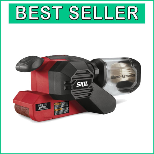 Efficient 3 Inch x 18 Inch Belt Sander with Dust Collection for Smooth Finishes