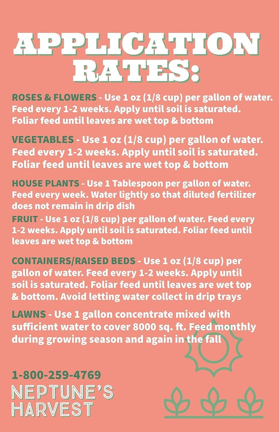1 Gallon Advanced Rose & Flowering Formula 2-6-4 for Flourishing Plants