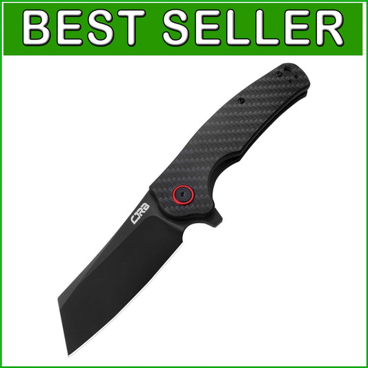 Durable Outdoor Knife - CJRB Crag 3.43" Folding Blade for Camping & Survival