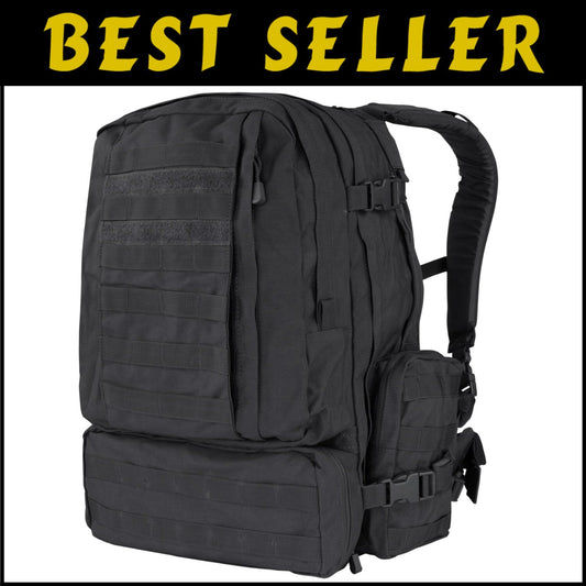 Durable 50L Tactical Assault Pack - Hydration-Compatible with Comfort Features