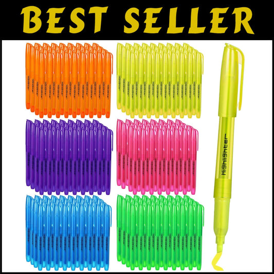 300 Bulk Assorted Highlighters - Chisel Tip Fluorescent Markers for Office & ...