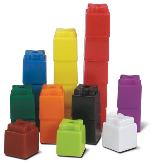 Educational Plastic Counting Cubes - 500 Piece Set for Hands-On Math Discovery