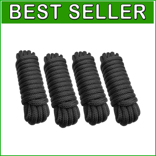 Double Braided Nylon Docking Lines 5/8" x 15' - Ultimate Strength & Durability