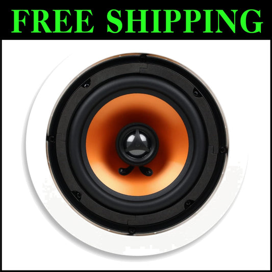 High-Performance 6.5-Inch In-Ceiling Speaker for Home Theater & Surround Sound
