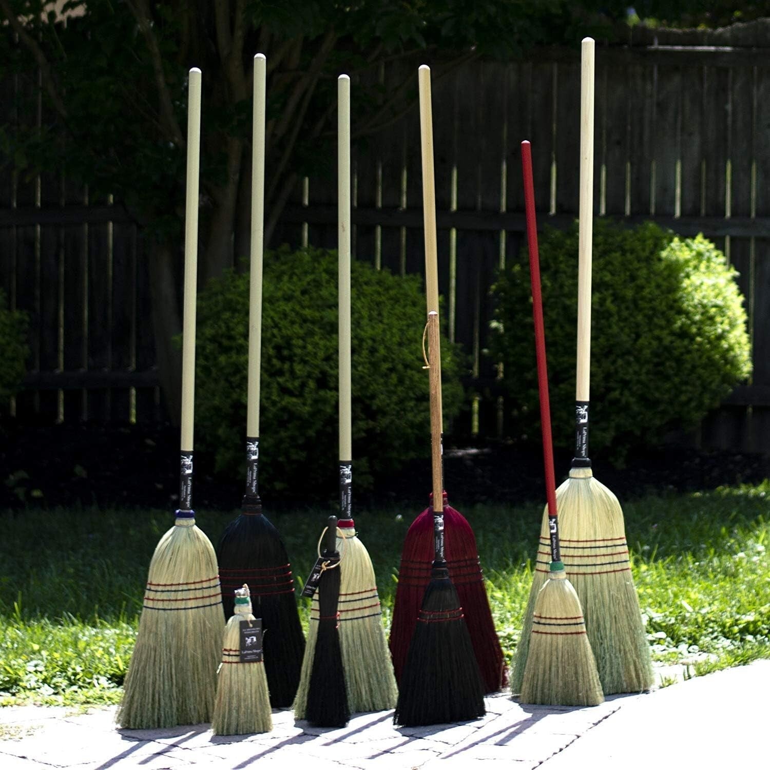 56-Inch Old-Fashioned Handmade Broom - Perfect for Heavy Duty Cleaning