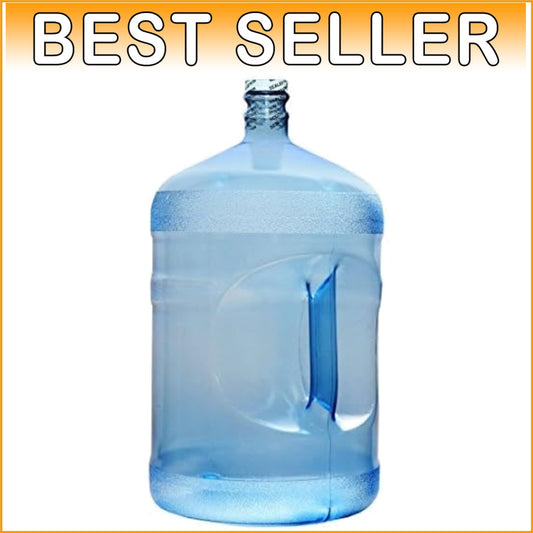 Durable 5-Gallon Reusable Water Bottle in Modern Blue - Safe Tritan Plastic