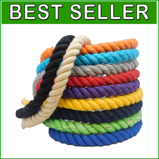 Eco-Friendly Multi-Strand Cotton Rope | Perfect for Macramé, Décor, and Outdoor