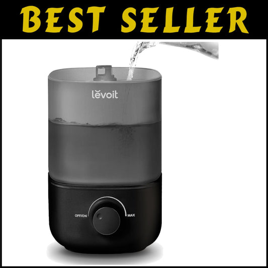 Whisper-Quiet 2.5L Ultrasonic Humidifier with 360° Nozzle - Perfect for Home