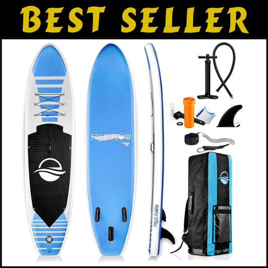 Lightweight 126'' Paddle Board with Complete SUP Accessories - 350 lbs Capacity