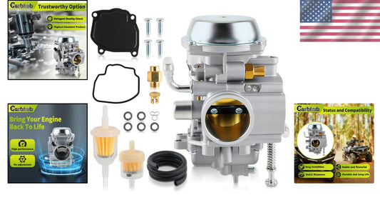 Durable ATV Carburetor Compatible with Polaris Sportsman 400 Series 2001-2014