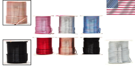 330 FT Flexible 14 Gauge Anodized Aluminum Wire – Perfect for Crafting & Bonsai