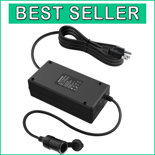 30A 12V Power Supply Adapter with Cigarette Lighter Socket for Car Electronics