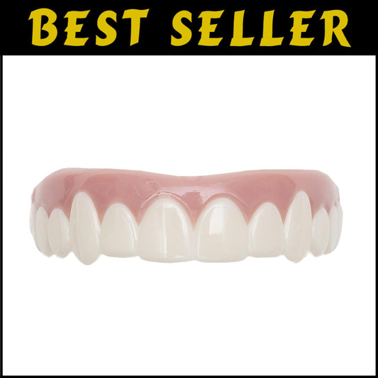 Temporary Upper Tooth Covers - Versatile DIY Smile Solution for All Occasions