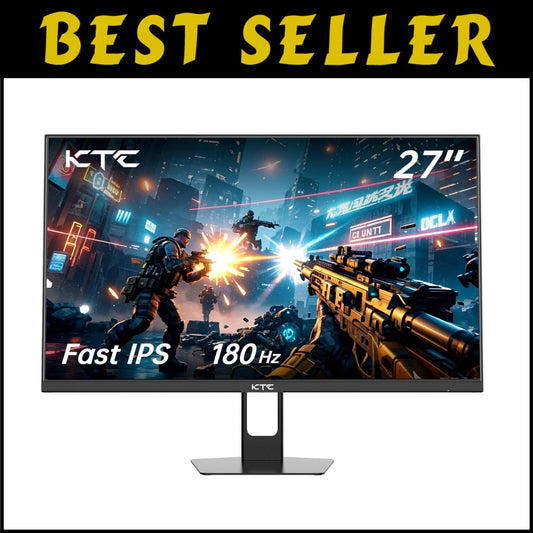 27-Inch 180Hz Gaming Monitor with 1ms Response Time & Fast IPS Technology
