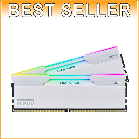 CRAS V RGB 64GB DDR5 6400MHz Gaming Memory - Stunning LED & Overclock Ready
