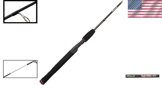 Lightweight 6’6” GX2 Spinning Rod - 6-15lb Line Rating, Ideal for All Fishing