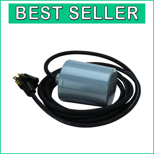 180B Float Switch for Aerator Tanks - Reliable Pump Control with Piggyback Plug