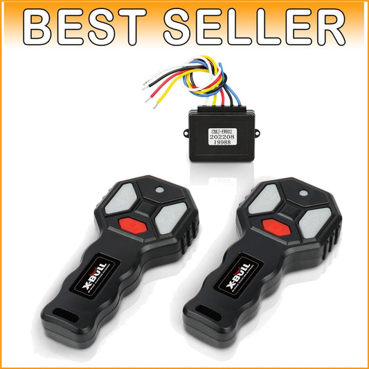 12V Universal Wireless Winch Remote Control Kit for Easy Vehicle Operation