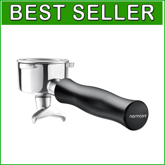 Ergonomic Anodized Aluminum Portafilter with 18g Basket for Breville Machines